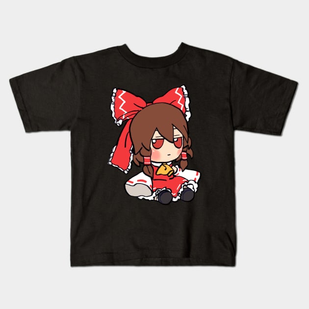 Mudwizard draws another reimu hakurei fumo plush / touhou memes Kids T-Shirt by mudwizard